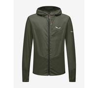 Veste à capuche Salewa Pedroc Wind Light vert olive - XXL