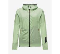 Veste à capuche Salewa Pedroc Wind vert pastel femme - 36