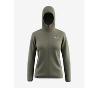 Veste à capuche Salewa Puez Altavia Polarlite vert canne femme - 40