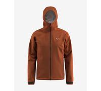 Veste à capuche Salewa Puez Aqua 4 Powertex 2.5L marron orangé - S