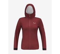 Veste impermeable femme salewa puez aqua rouge bordeaux