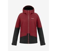Veste à capuche Salewa Puez GORE-TEX rouge noir femme - 36