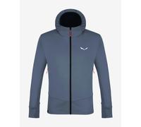 Veste à capuche Salewa Puez Polarlite bleu gris - S