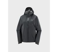 Salomon - Veste imperméable et coupe-vent de trail - Bonatti Waterproof Jkt W Deep Black pour Femme - Taille XS - Noir Noir XS