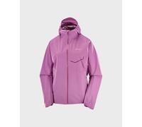 Veste à capuche Salomon Bonatti Waterproof rose chewing-gum femme - S
