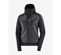 Veste à capuche Salomon Elixir Hybrid noir femme - L