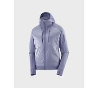 Veste à capuche Salomon Elixir Hybrid violette femme - L