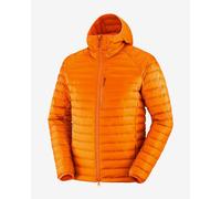 Veste à capuche Salomon Elixir Micro Down orange brillant - L
