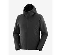 Salomon - Veste de randonnée déperlante - Mountain Flex Hoody M Deep Black pour Homme - Taille S - Noir Noir S