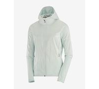 Veste à capuche Salomon Outline As Hybrid Mid blanc glacier femme - L
