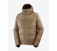 Veste à capuche Salomon Outline Down marron - L