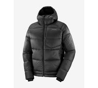 Veste à capuche Salomon Outline Down noir brillant - XL