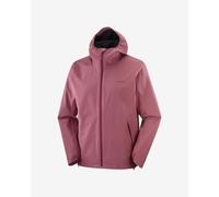 Veste à capuche Salomon Outscape 2L rose magenta - XL