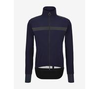 Veste à capuche Santini Guard Neos bleu marine noir - Coupe Slim - M