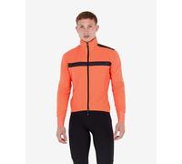 Veste à capuche Santini Guard Neos orange foncé noir - Coupe Slim - XL