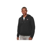 GUESS JEANS Veste de survêtement noir, Taille L