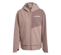 adidas Damen Terrex Multi Soft shell Jacket, trace brown, XL