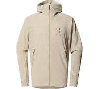 Haglofs Rosson Softshell Jacket Beige S Homme