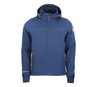Veste à capuche softshell Peak Mountain Claude Bleu 2XL