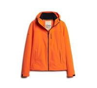 Superdry Hooded Soft Shell Trekker Jkt A2-Wind Family pour homme, Orange flamme, S