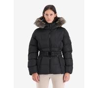 Superdry Fuji Belted Padded Jacket Noir S Femme