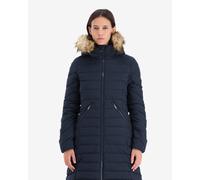 Veste à capuche Superdry Fuji Faux Fur bleu marine femme - XS
