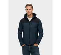 Veste à capuche Superdry Softshell Tech Trekker bleue - XL