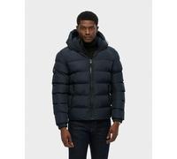 Veste à capuche Superdry Sports Puffer bleu océan - S
