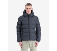 Veste à capuche Superdry Sports Puffer gris ardoise - L