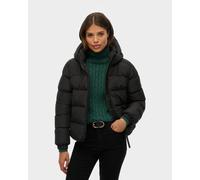 Veste à capuche Superdry Sports Puffer noire femme - L