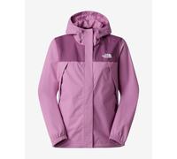 The North Face - Veste de randonnée imperméable et coupe-vent - W Antora Rain Jacket Hushed Lavender pour Femme en Nylon - Taille M - Violet Violet M