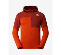 Veste à capuche The North Face Polartec Power Grid Stromgap rouge orange lave - XL
