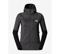 Veste à capuche The North Face Polartec Power Grip Stormgap gris foncé femme - S