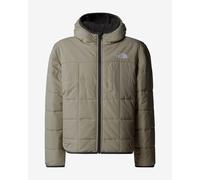Veste à capuche The North Face Reversible Shasta Full Zip gris clair noir garçon - XS