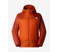 Veste à capuche The North Face Ridgelite Futurefleece Wind orange rouge - S