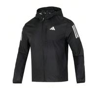 Veste à capuche tissée OTR B JKT pour hommes, décontractée et confortable, idéale pour la course, le fitness et l'entraînement, IN1483 Cette veste de running adidas est conçue pour vous accompagner pa