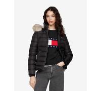 Veste à capuche Tommy Jeans Basic Down noir pur femme - L