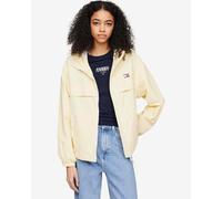 Veste à capuche Tommy Jeans Hero Chicago Logo jaune femme - XL