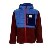 Veste a capuche Trico Hybrid pour hommes, bleu violet/vin BLUE VIOLET/WINE L