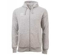 Veste à capuche - Umbro - Polaire Zip Through - Gris - Manches longues - Col capuche L