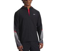 Under Armour Velociti Storm Hooded Veste Running Hommes - Noir , Gris, Taille XL