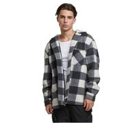 Veste Ã capuche Urban Classics Big Check Blanc L