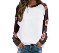 Veste à capuche - Vestes à capuche pas chères Acheter en ligne - Pull imprimé fille tendance, marron, M