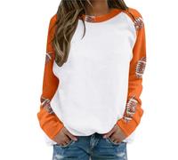 Veste à capuche - Vestes à capuche pas chères Acheter en ligne - Pull imprimé fille tendance, Orange, XL