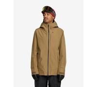 Volcom - Veste de snow imperméable et respirante en GORE-TEX ePE - Tester 3L Gore-Tex Jacket Bronze pour Homme - Taille S - Marron Marron S