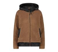 Veste à capuche wooltech femme CMP Marron XS