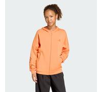 VESTE À CAPUCHE ZIP INTÉGRAL 3 BANDES FUTURE ICONS Dusky Orange / Fox Orange 11-12A