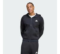 Adidas Stadium Small Logo Full Zip Sweatshirt Noir XL / Regular Homme