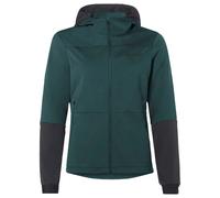 Veste à capuche zippé femme VAUDE Qimsa hooded softshell Bleu 42