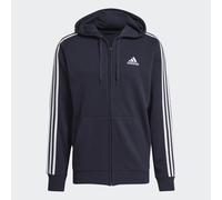 Adidas M 3S FT FZ HD Sweatshirt Men's, Multicolore-Blanc (Tinley/Blanco), M